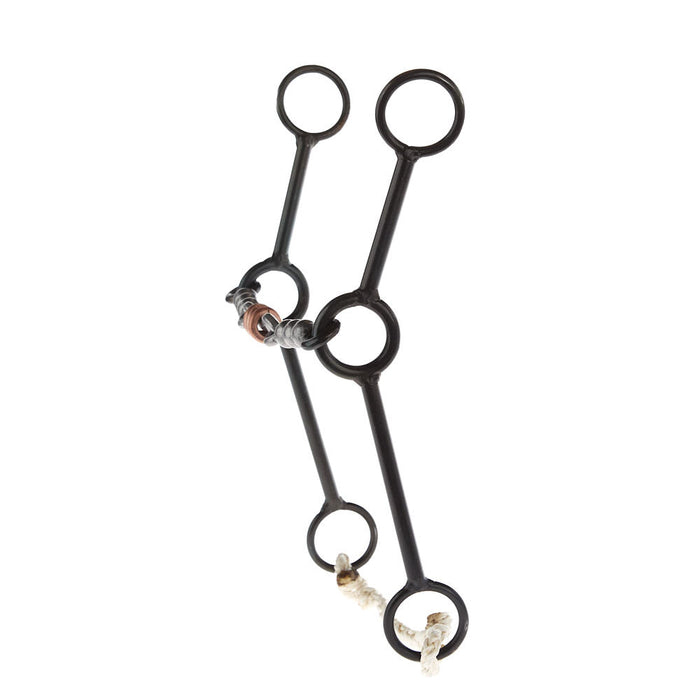 Dutton Bits Dogbone Gag Bit with Solid Bead Mouthpiece