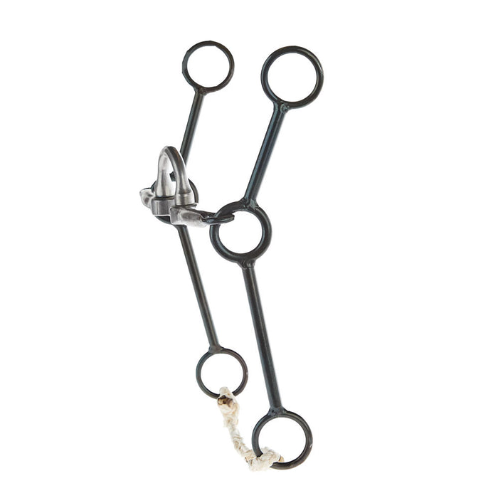 Dutton Bits Correction 1X1 Smooth 9 3/4in Cheek Gag Bit