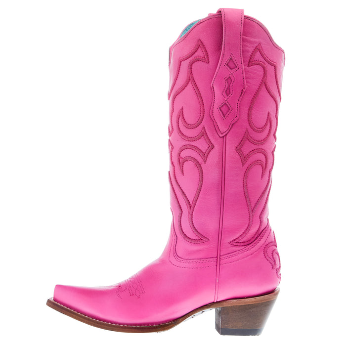 Corral Womens Napa Sahara Fuchsia 13in Pink Top Cowgirl Boot