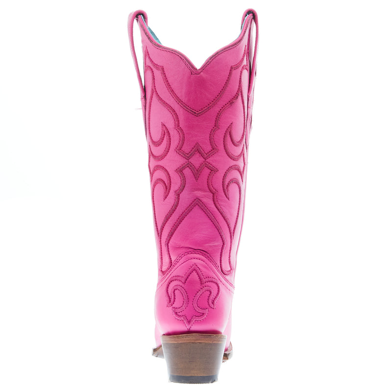 Corral Womens Napa Sahara Fuchsia 13in Pink Top Cowgirl Boot