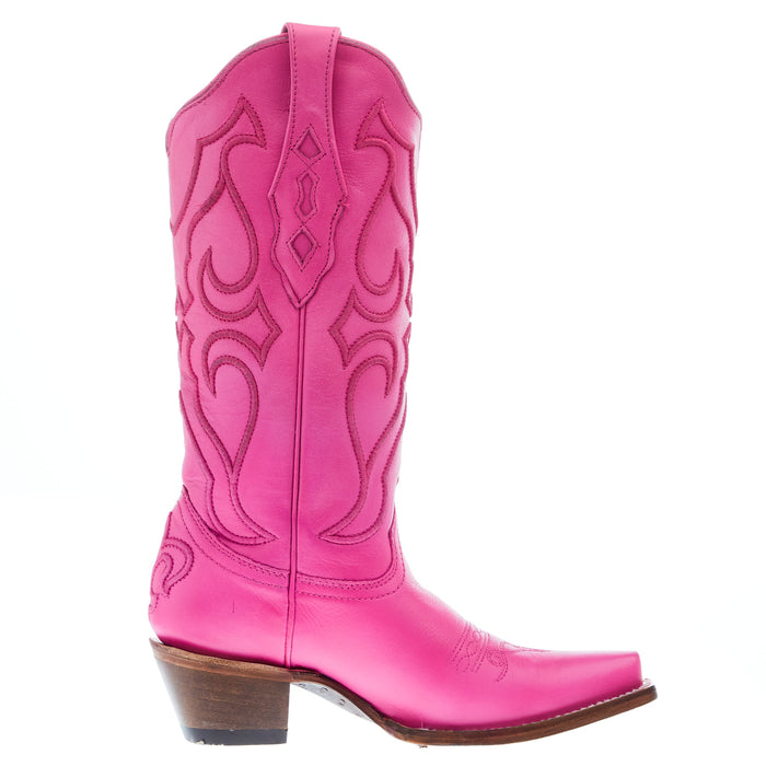 Corral Womens Napa Sahara Fuchsia 13in Pink Top Cowgirl Boot
