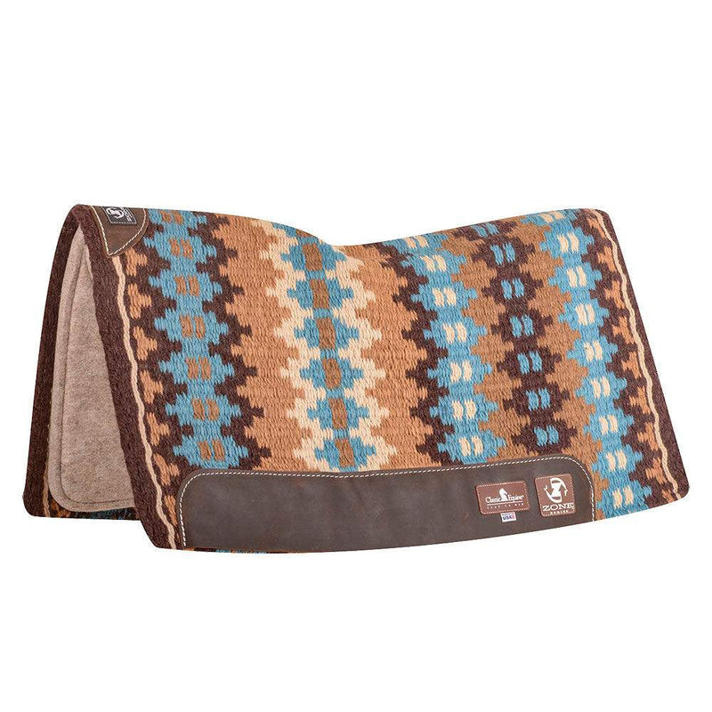 Classic 3/4in Zone Wool Top 32x34 Felt Saddle Pad