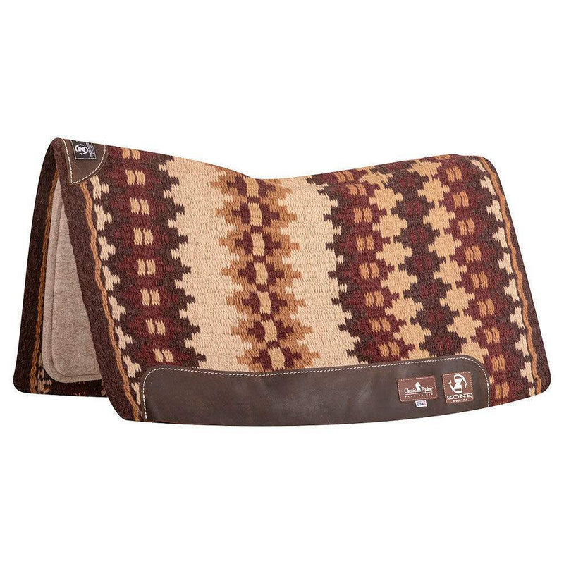 Classic 1in Zone Wool Top 34x38 Felt Saddle Pad
