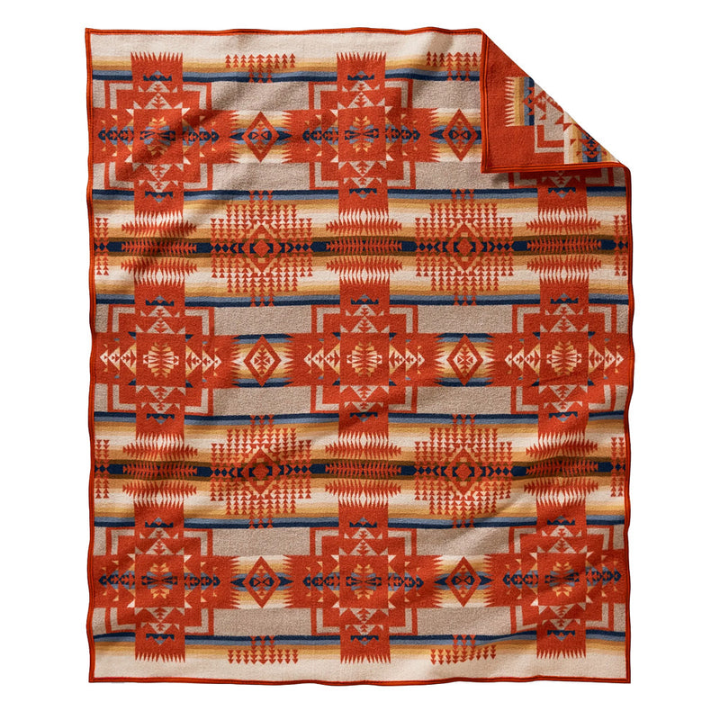 Pendleton Woolen Mills Inc. Chief Joseph Jacquard Chili Blanket
