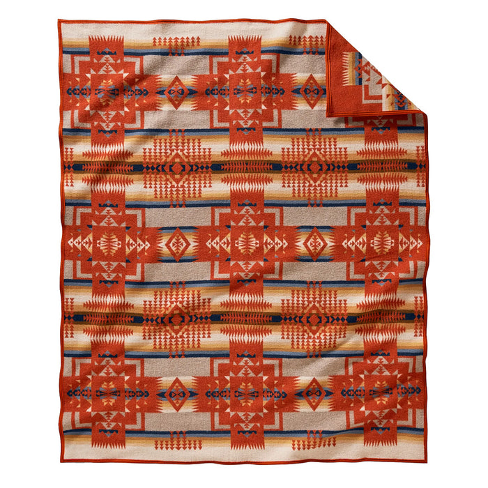 Pendleton Woolen Mills Inc. Chief Joseph Jacquard Chili Blanket
