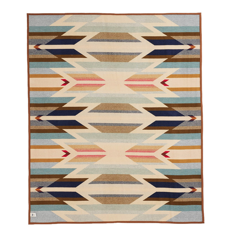Pendleton Woolen Mills Inc. Jacquard Wyeth Trail Blanket