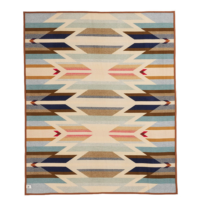 Pendleton Woolen Mills Inc. Jacquard Wyeth Trail Blanket