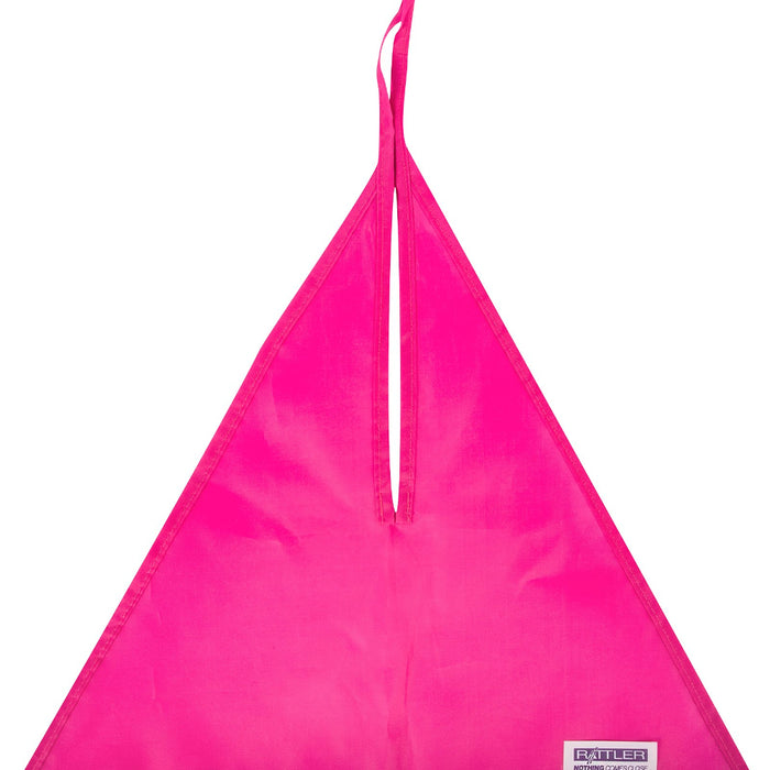 Rattler Neon Pink Breakaway Flag with Tear Away Tag 4 Pack