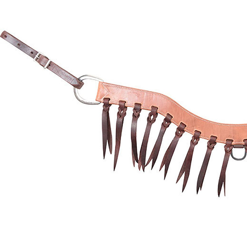 Martin Saddlery 2in. Harness Leather with Latigo Blood Knots Breast Collar