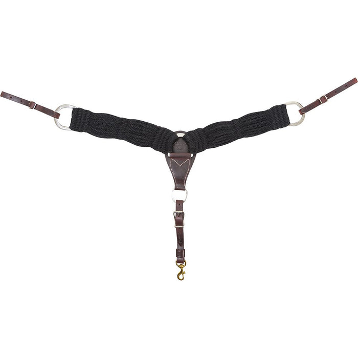 Martin Saddlery 3 Inch Black Mohair Breast Collar