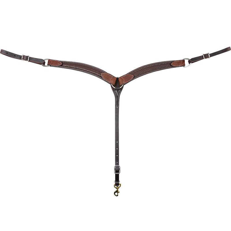 Martin Saddlery 1 3/4in Chestnut Skirting Leather Colt Breast Collar