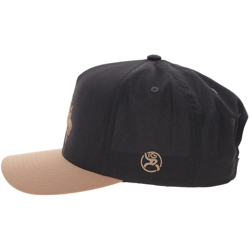 Hooey Whit Black & Tan Bill Trucker Cap