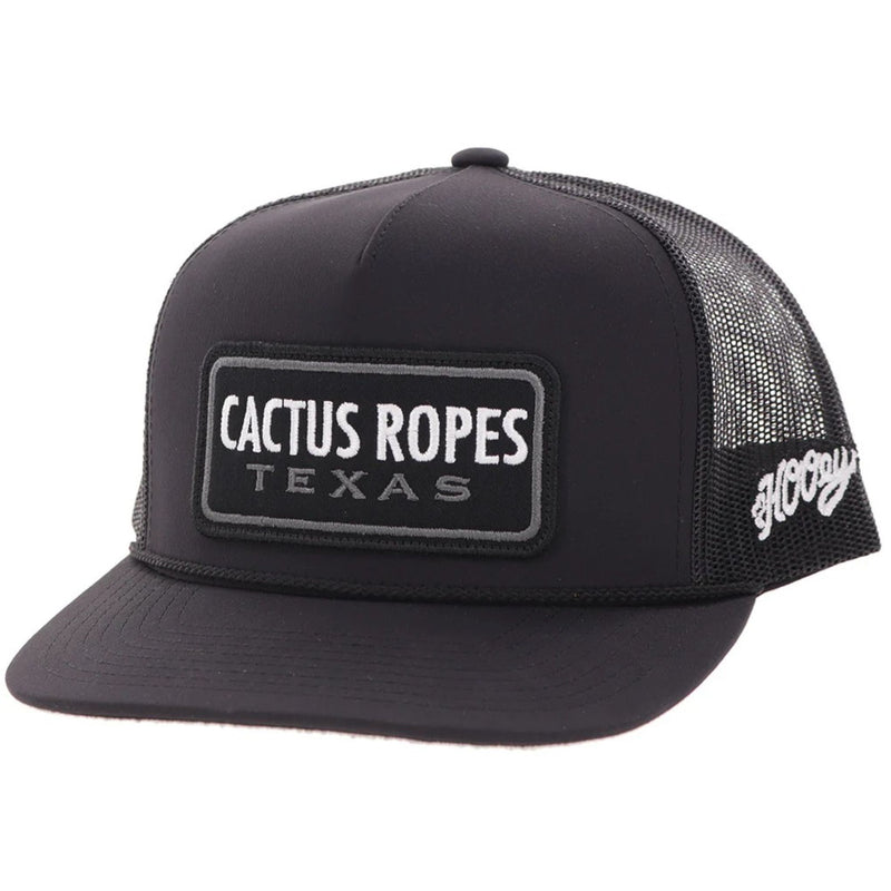 Hooey Cactus Ropes Black Cap