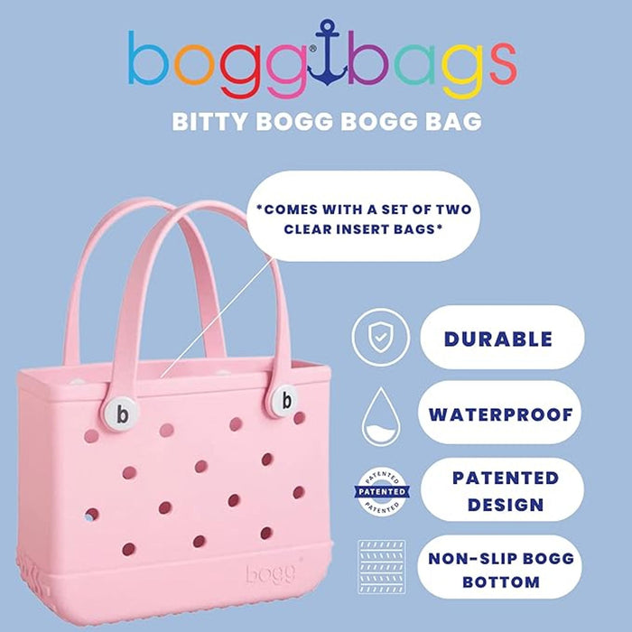 Bogg Bag Bitty Blowing Pink Bubbles Bag