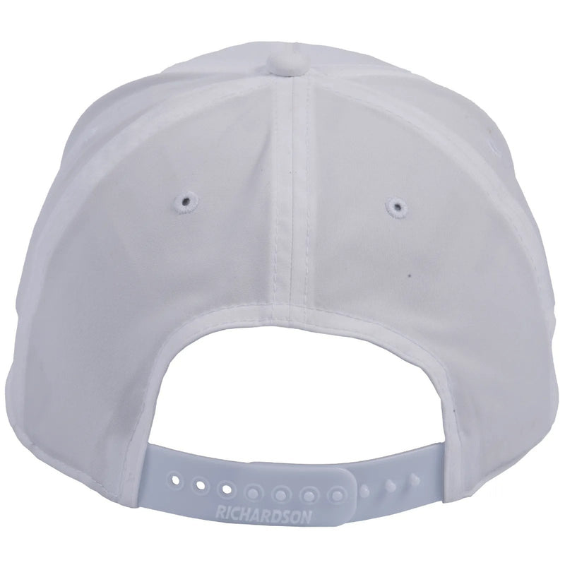 Classic White and Black 3D Embroidered Cap
