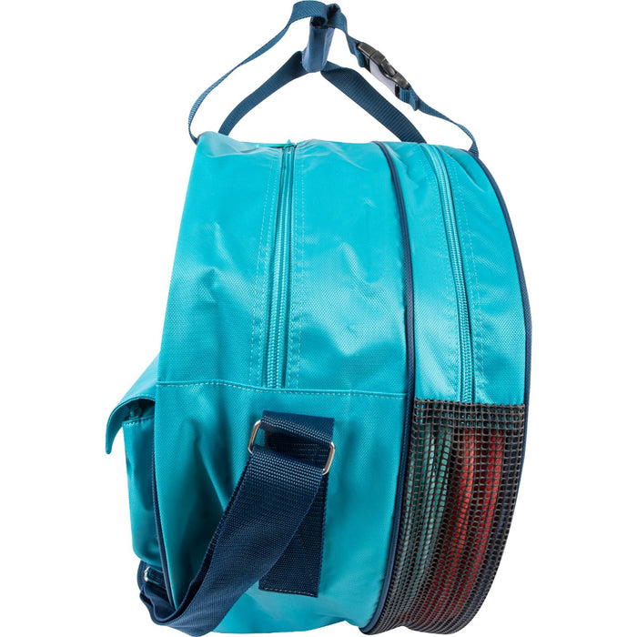 Classic Navy and Aqua Deluxe Rope Bag