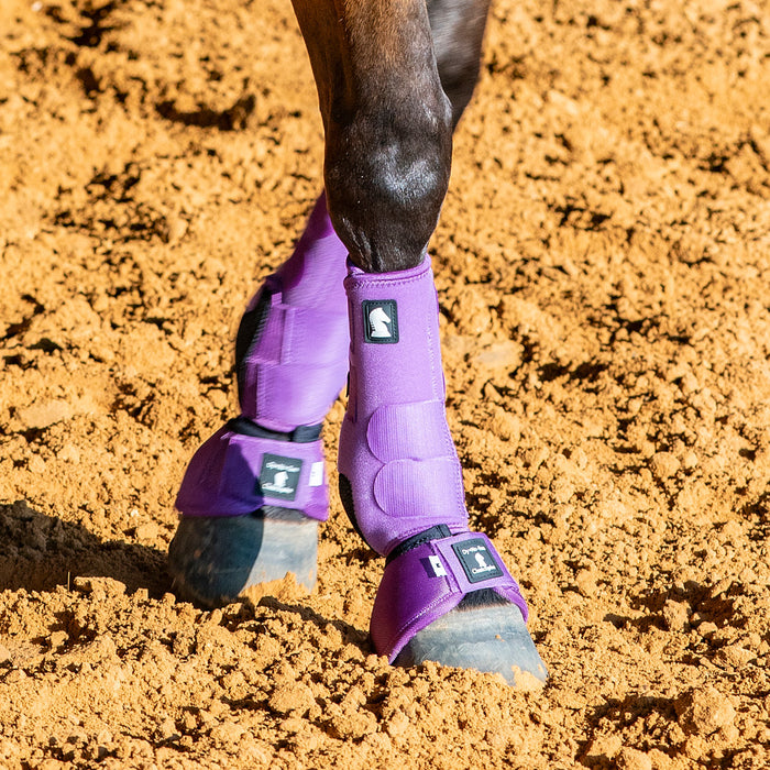 Classic Violet Dyno No Turn Bell Boots