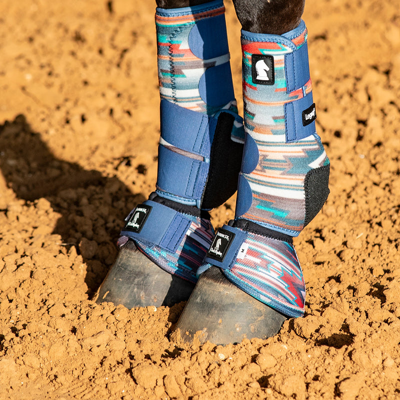 Classic Pueblo Dyno No Turn Bell Boots