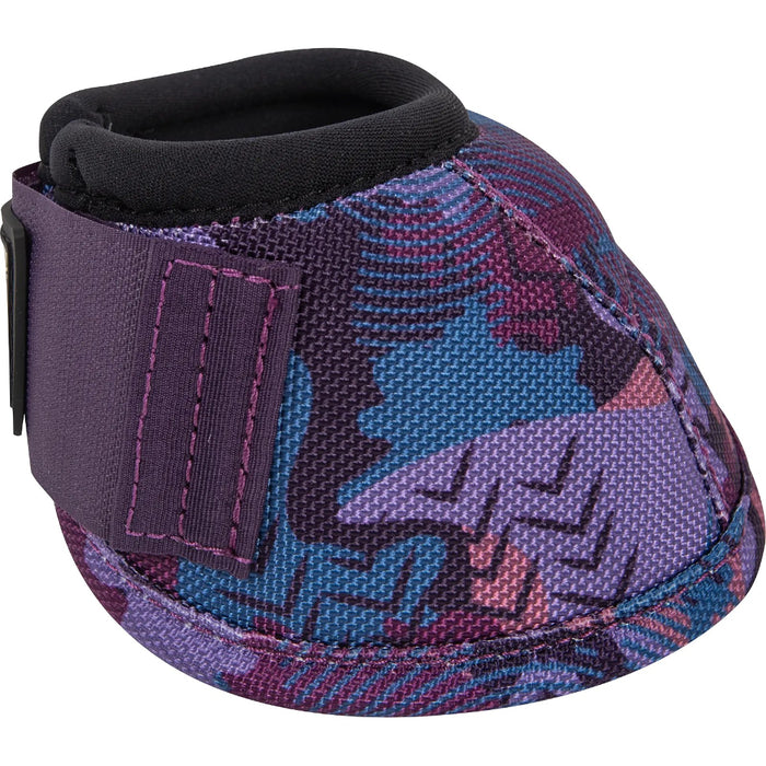 Classic Equine Purple Camo DyNo Turn Bell Boots