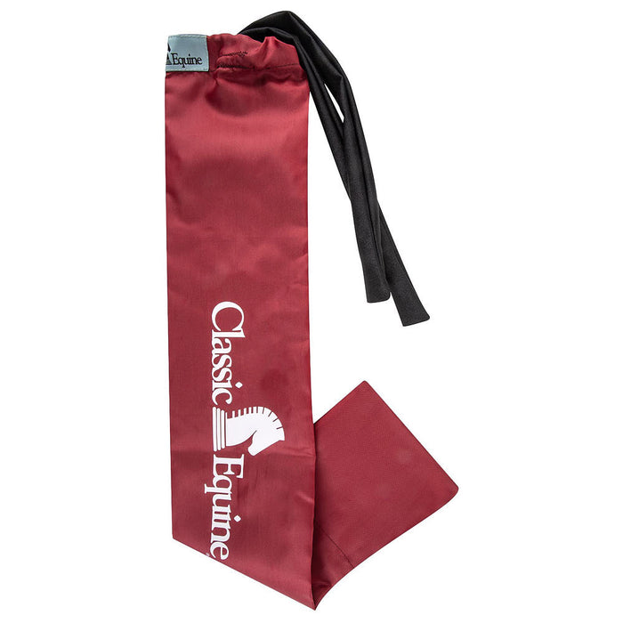 Classic Crimson Red Tail Bag