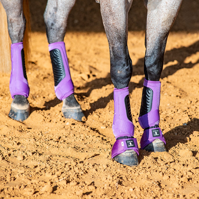Classic Violet Fit Front Splint Boots