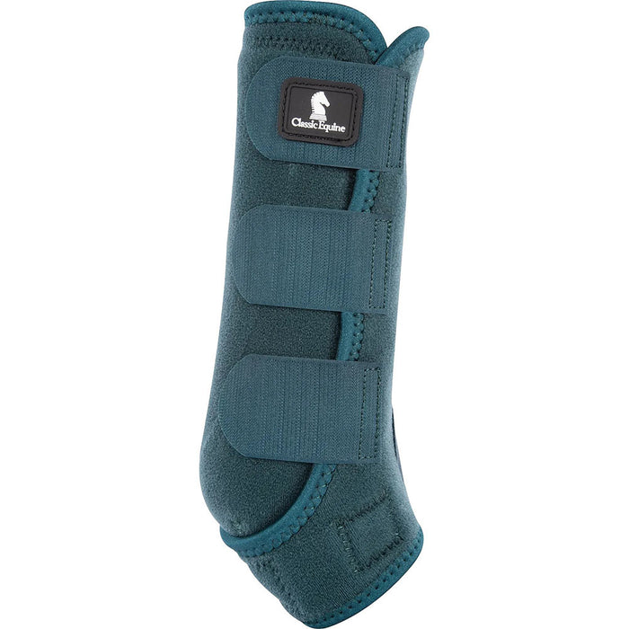 Classic Equine Dragonfly Green Classic Fit Hind Splint Boots