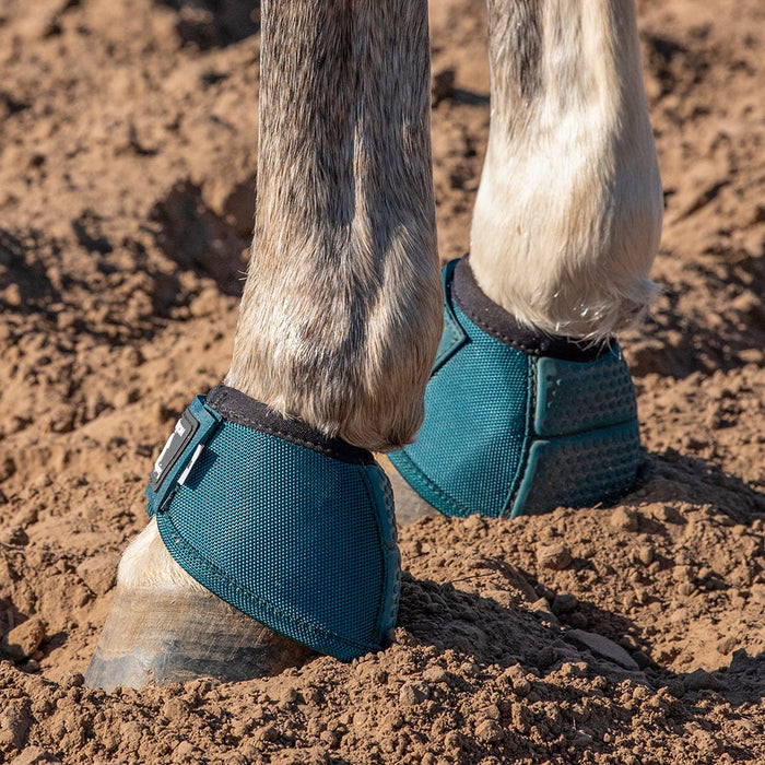 Classic Equine Dragonfly Green Flexion No-Turn Bell Boots