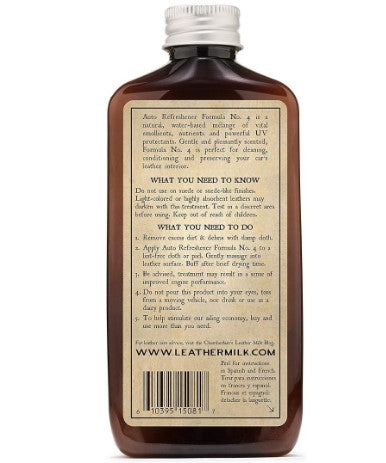 Chamberlain's Leather Milk Chamberlain's Formula No 4 Auto Refresher