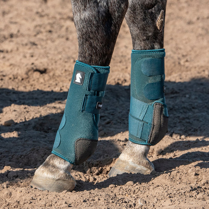 Classic Equine Dragonfly Green Legacy2 Hind Splint Boots