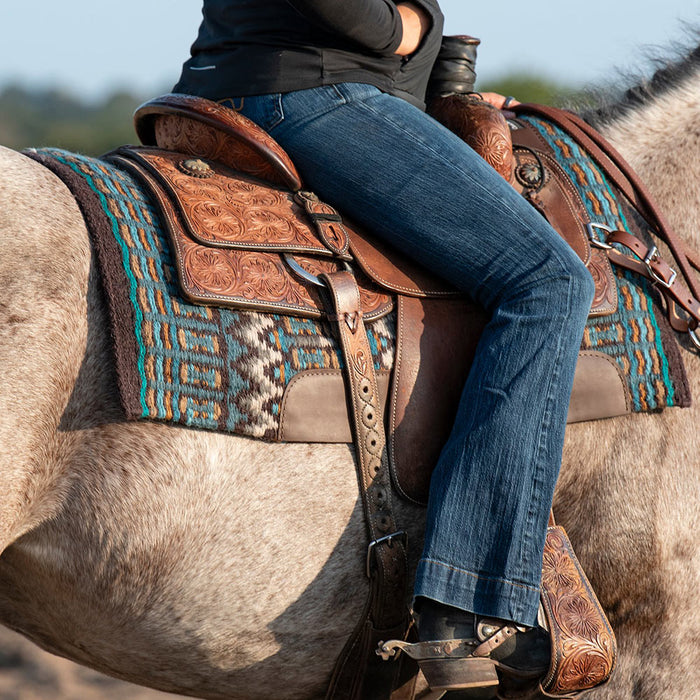 Classic Equine 34x38 Wool Top Saddle Pad