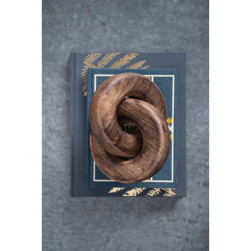 Creative Co-Op Mango Wood Chain Decor