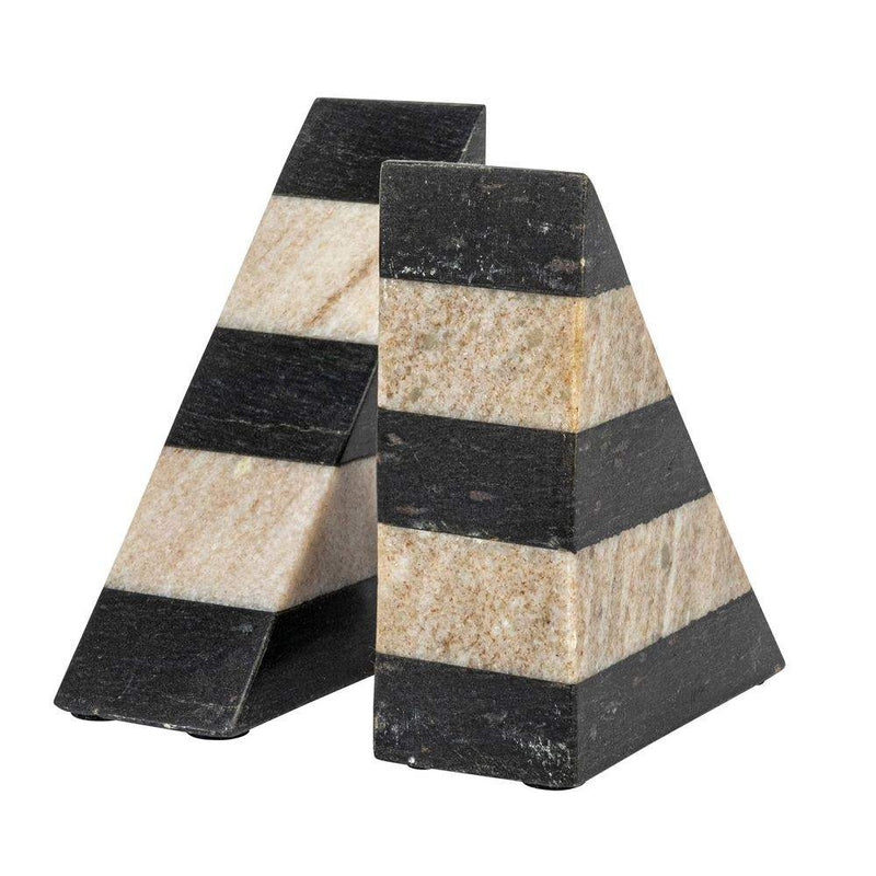Creative Co-Op Marble Bookends