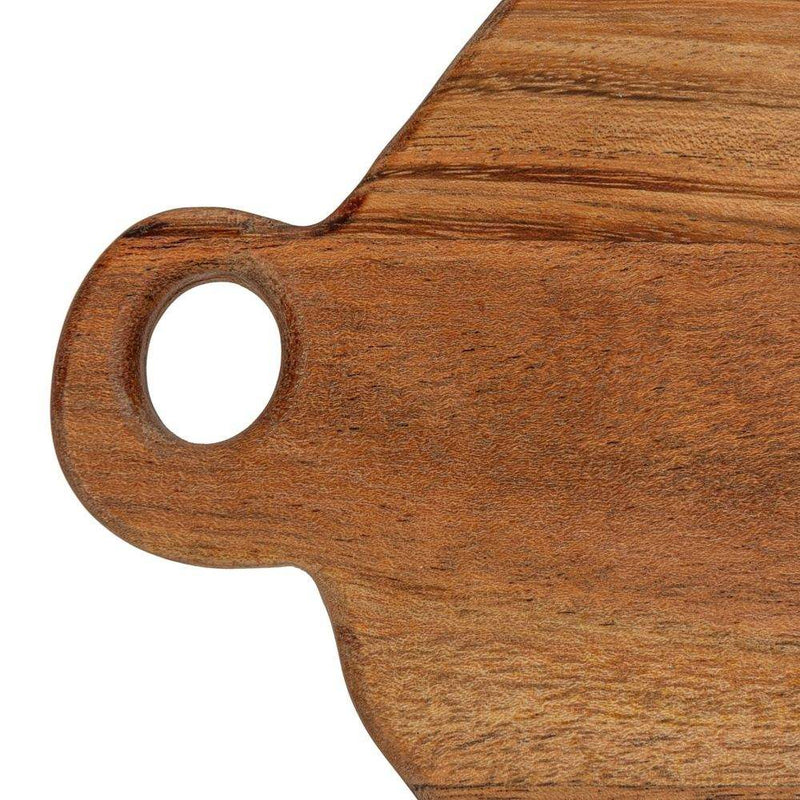 Creative Co-Op Mango Wood Pig Shaped Cheese Board