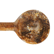 Creative Co-Op Resin Marble Brown Salad Servers