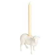 Creative Co-Op Resin Sheep Taper Holder