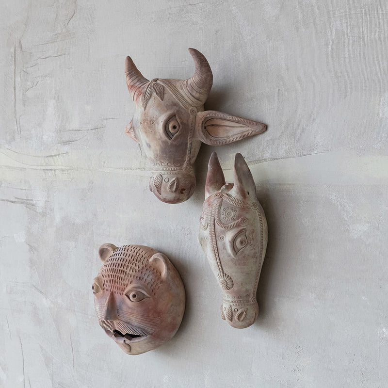 Creative Co-Op Cow Head Wall Decor