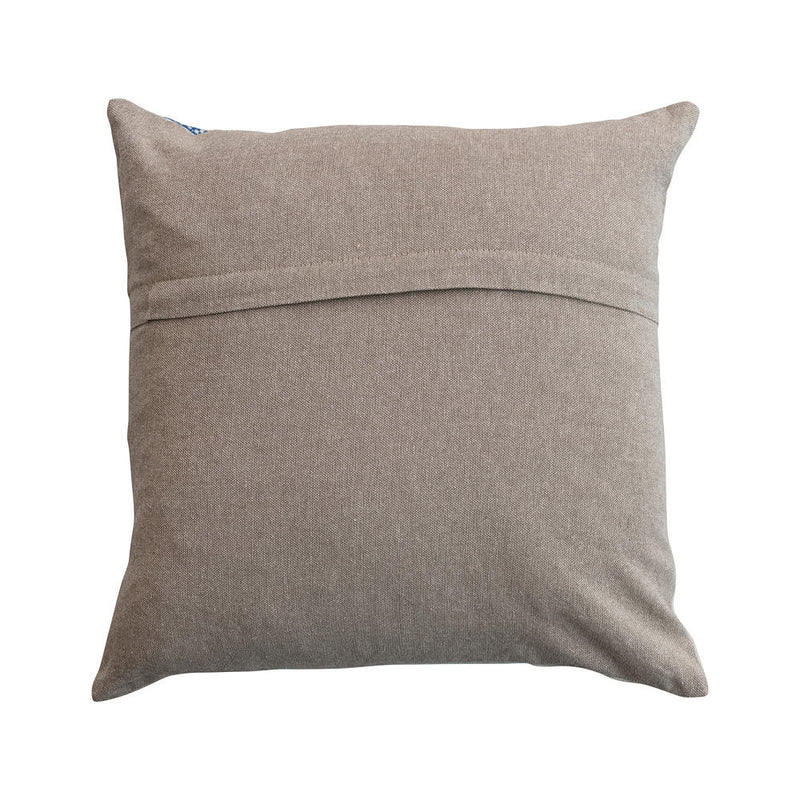 Creative Co-Op Embroidered Square Accent Pillow