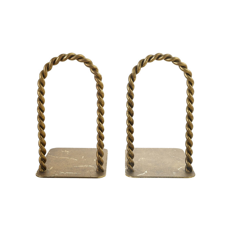 Creative Co-Op Twisted Arch Bookends