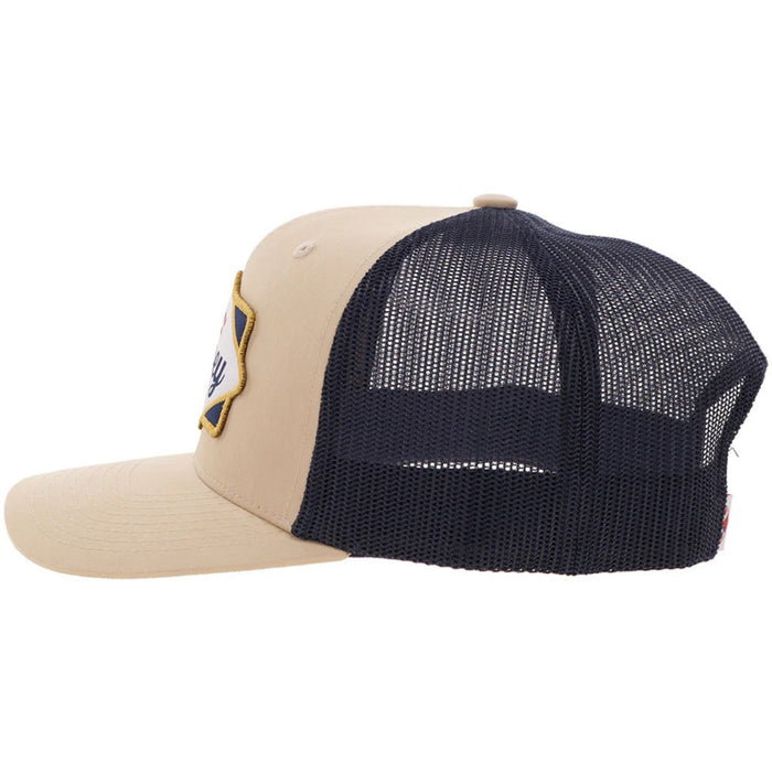 Hooey Diamond Tan & Navy Cap