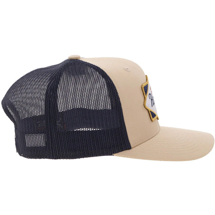 Hooey Diamond Tan & Navy Cap