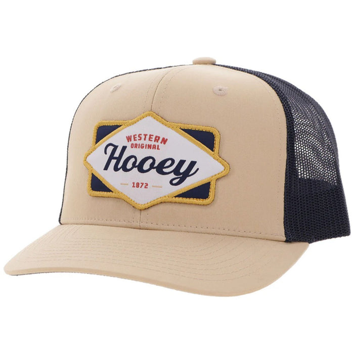 Hooey Diamond Tan & Navy Cap