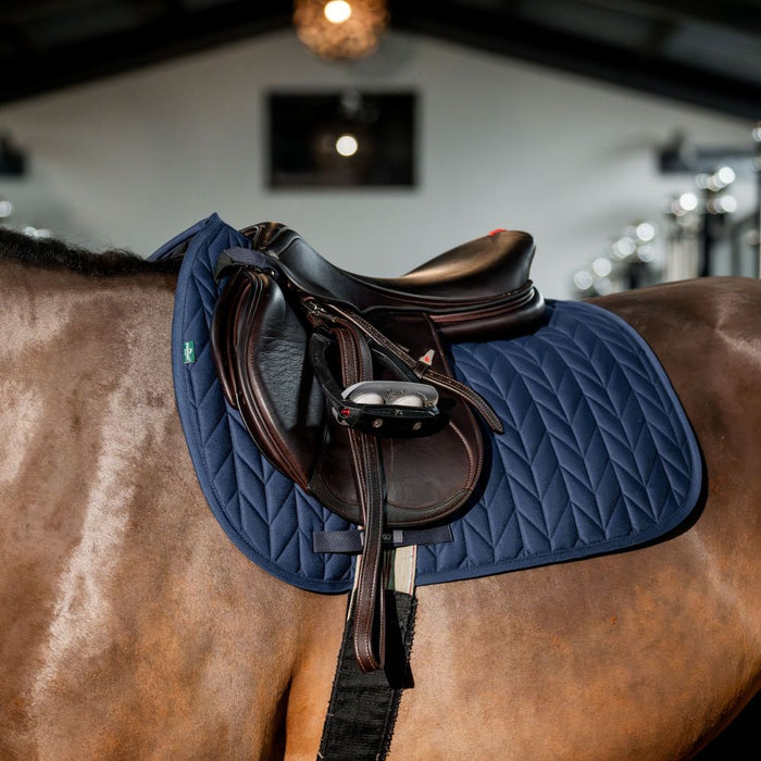 Horseware Ireland Amigo Navy English Jumping Saddle Pad