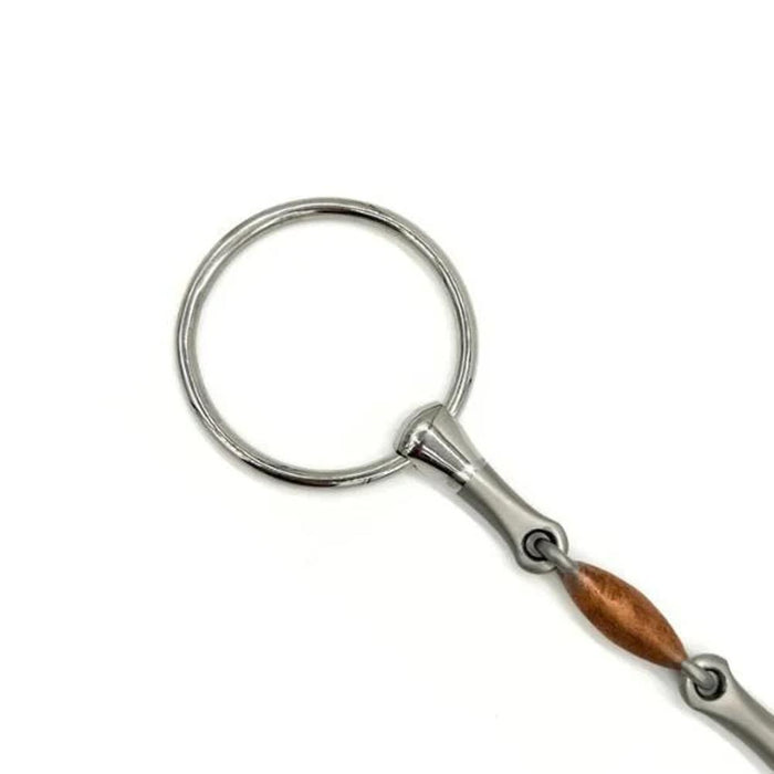 Ajr Sport Copper LinkX Loose Ring Bit 5.25