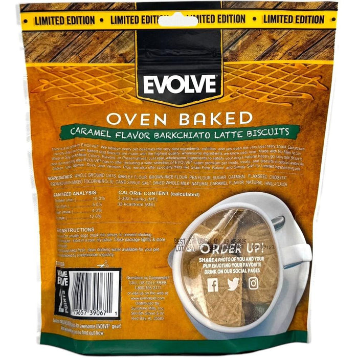 Sunshine Mills Inc Oven Baked Caramel Latte Dog Biscuits 12oz