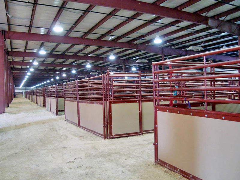 Priefert Expo Stall Front Horizontal Rail 10' Poly Black