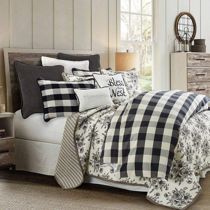 Hiend Accents Camille Buffalo Check Bedding Set