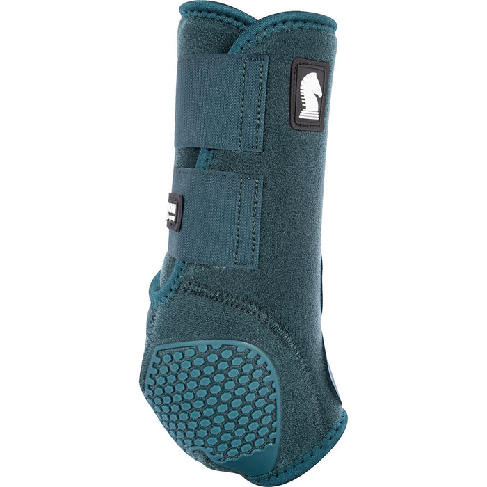 Classic Equine Dragonfly Green Flexion Hind Splint Boots