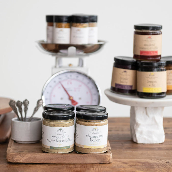 Creative Co-Op Lemon Dill and Caper Horseradish Dip