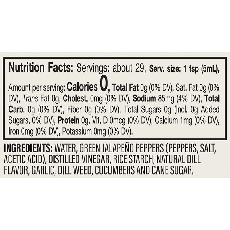 Creative Co-Op Dilly Jalapeno Hot Sauce