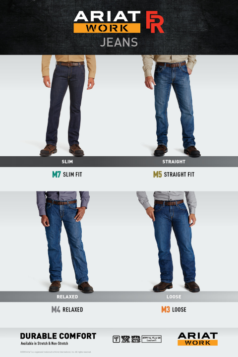 Ariat Men's M3 Loose Flame Resistant Jeans